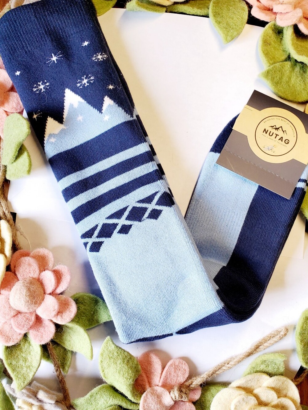 Merino wool long socks /50%/  Perfect for winter weather, fishing, hunting, ski,